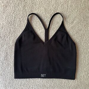 SET Active SculptFlex Ribbed V Top